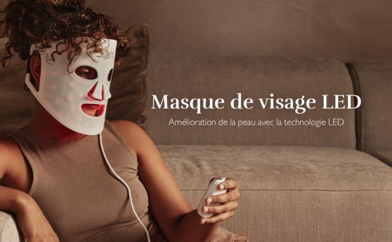 masque led visage silk'n