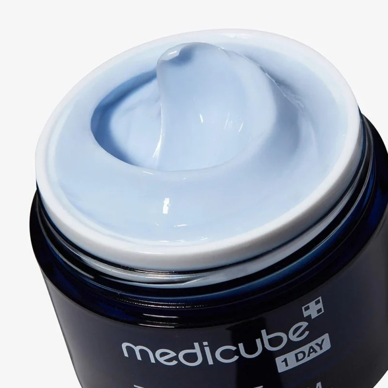 creme hydrantante zero pore medicube glass skin k beauty