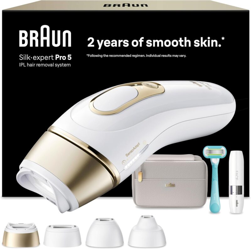 Epilateur Braun silk expert 5pro en promo chez Amazon