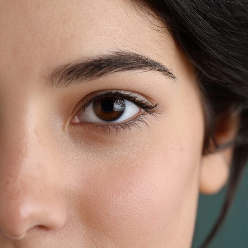 précaution à prendre lors de l'utilisation de la lumière pulsée, zone sous l'oeil à eviter